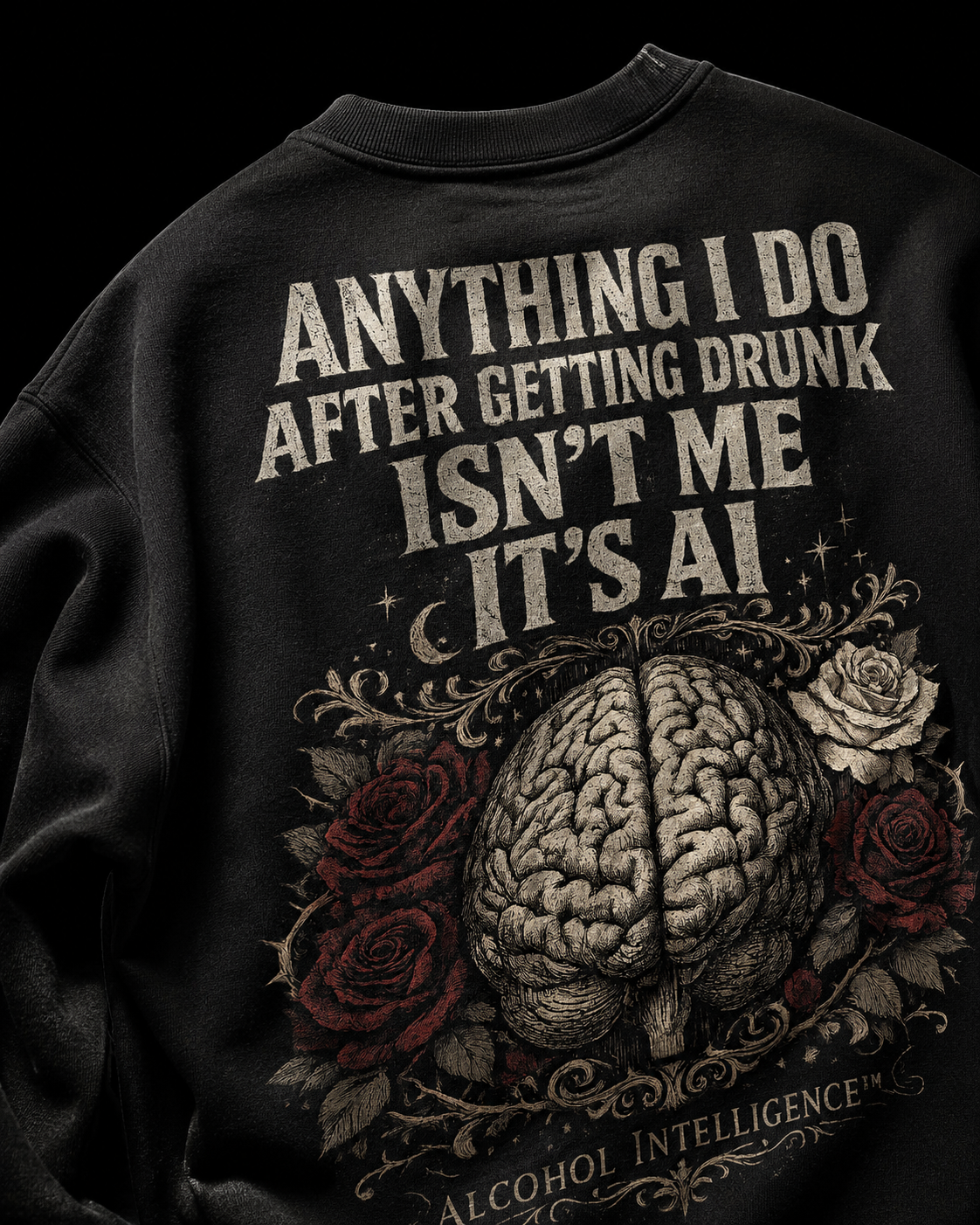 ALCOHOL INTELLIGENCE™ Oversized Heavyweight T-Shirt